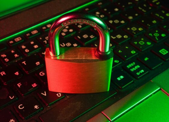 Cybersecurity themed photograph