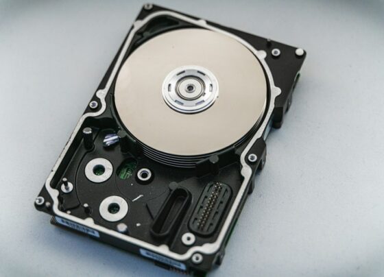 Hard disk drive used for data storage